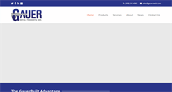 Desktop Screenshot of gauermetal.com